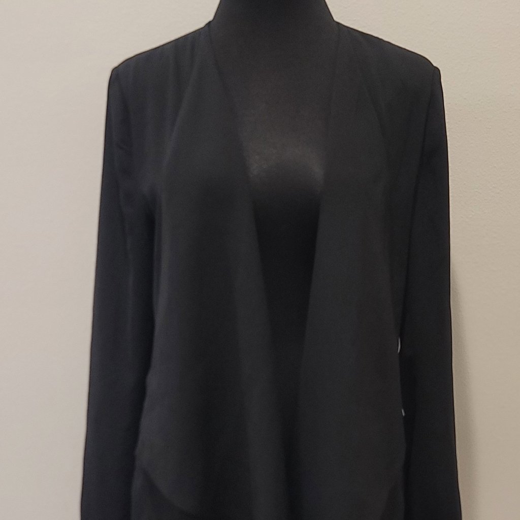 Leith Collarless Blazer Size Medium